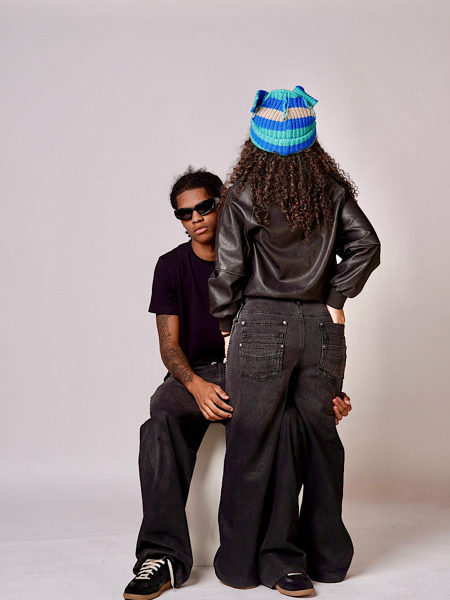 Triple Pocket Waxed Denim