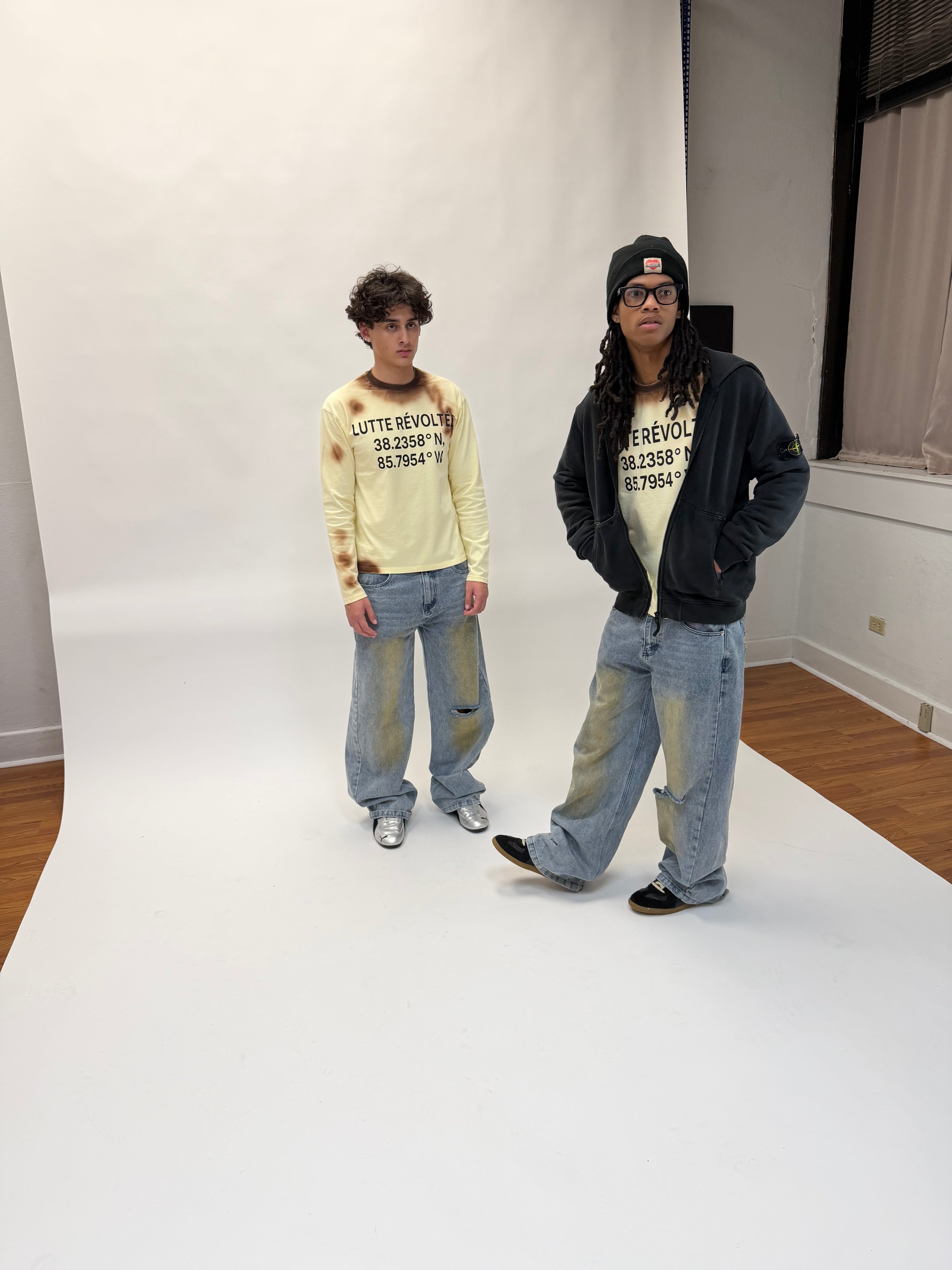 Burnt Coordinate tee